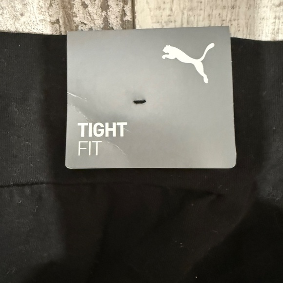NWT PUMA ESSENTIALS LEGGINGS TIGHT FIT BLACK COTTON S - Picture 11 of 11